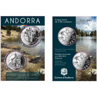 ANDORRE 1,25 EURO 2024 - Patrimoine culturel d'Andorre - Croix à sept bras - Notre-Dame de Kanolikh