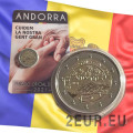 Andorre 2 euros BU coincard 2021 - Nous prenons soin de nos aînés