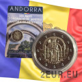  Andorre 2 euro BU coincard 2021 - 100ème anniversaire du couronnement - Notre Dame de Meritxell