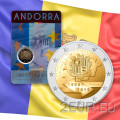 Andorra 2 euro BU Coincard - 2015 - 25 ans d'union douanière avec l'UE
