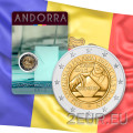 Andorra 2 euro BU Coincard - 2015 - 30 ans depuis que 18 ans est devenu l'âge légal  