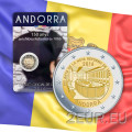 Andorra 2 euro BU Coincard - 2016 - 150e anniversaire de la nouvelle réforme 1866  