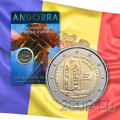 Andorra 2 euro BU Coincard - 2018 - 25e anniversaire de la Constitution andorrane 