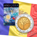 Andorra 2 euro BU Coincard - 2018 - 70e anniversaire de la Déclaration universelle des droits de l'homme  