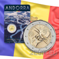 Andorra 2 euro BU Coincard - 2019 - Finale de la Coupe du monde de ski alpin  