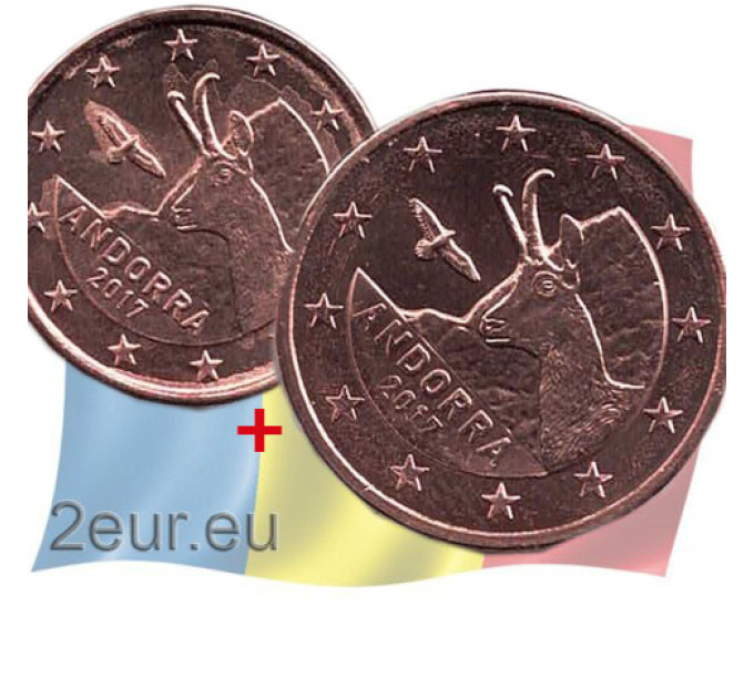Andorre 2017 - 1+2 cent