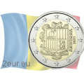 Andorra 2€ UNC 2021 - Armoires d’Andorre