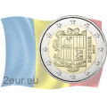 Andorra 2€ UNC 2015 - "Armoires d’Andorre"