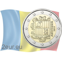 Andorra 2€ UNC 2019 - "Armoires d’Andorre"