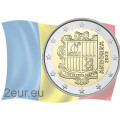 Andorra 2€ UNC 2022 - Armoires d’Andorre