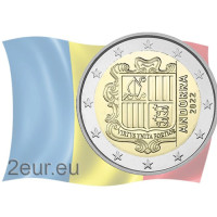 Andorra 2€ UNC 2022 - Armoires d’Andorre