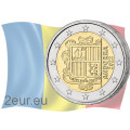 Andorra 2€ UNC 2023 - Armoires d’Andorre