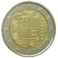 Andorra 2€ UNC 2024 - Armoires d’Andorre