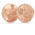 Autriche Pièce de 10 euros 2025 - Aufdirndln – Cuir