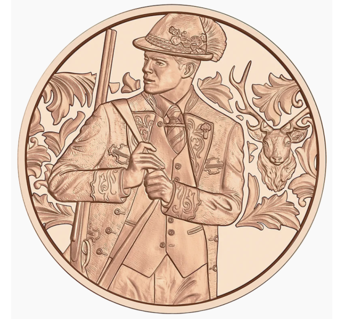 Autriche Pièce de 10 euros 2026 - Aufdirndln – Anpirschen - Corne