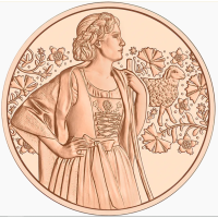 Autriche Pièce de 10 euros 2026 - Aufdirndln – Loden