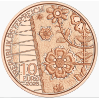 Autriche Pièce de 10 euros 2026 - Aufdirndln – Loden Autriche Pièce de 10 euros 2026 - Aufdirndln – Loden