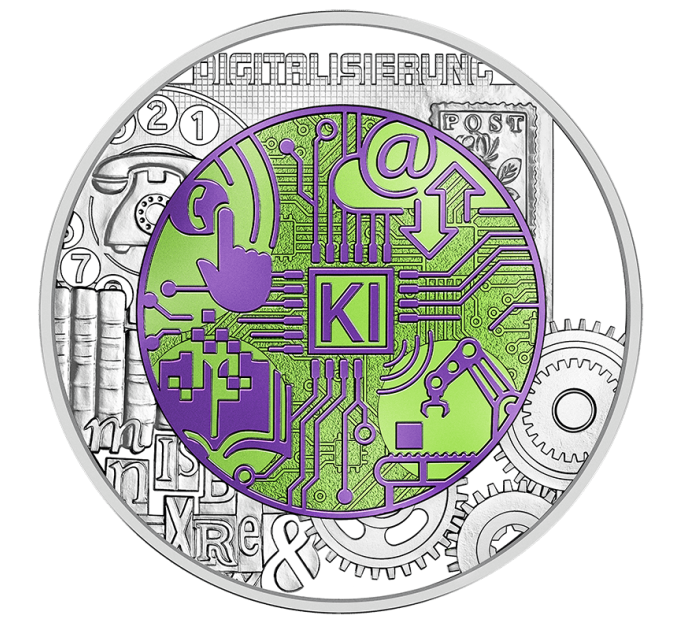 Autriche 25 euro Pièce de niobium en argent 2025 - Numérisation