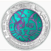 Autriche 25 euro Pièce de niobium en argent 2026 - Physique quantique. Hormone de croissance