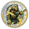 Autriche Pièce 3 Euro 2025 - Créatures mythiques - Troll