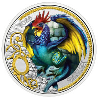 Autriche Pièce 3 Euro 2026 - Créatures mythiques - Le basilic Autriche Pièce 3 Euro 2026 - Créatures mythiques - Le basilic