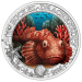 Autriche Pièce 3 Euro 2025 - Vie marine lumineuse - Poisson-scorpion diable
