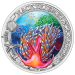 Autriche Pièce 3 Euro 2025 - Vie marine lumineuse - Nudibranche Dorid