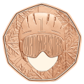 Autriche pièce de 5 euros 2024 - Champion du monde