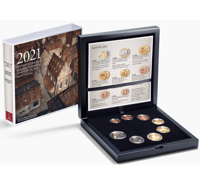 Autriche Série PROOF 2021 - La première Monnaie viennoise