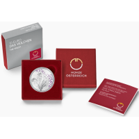  Autriche 10 euro  Pièce d'argent Proof 2024 - Violette
