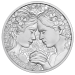  Autriche 10 euro  Pièce d'argent Proof 2024 - Violette