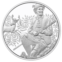  Autriche 10 euro  Pièce d'argent 2025 - Aufdirndln – Cuir
