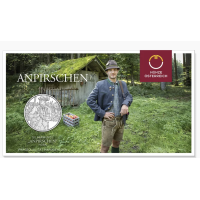 Autriche 10 euro Pièce d'argent 2026 - Aufdirndln – Anpirschen - Corne Autriche 10 euro Pièce d'argent 2026 - Aufdirndln – Anpirschen - Corne