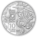  Autriche 10 euro  Pièce d'argent Proof 2025 - Falda dirndln – Cuir
