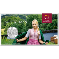  Autriche 10 euro  Pièce d'argent 2026 - Aufdirndln – Loden