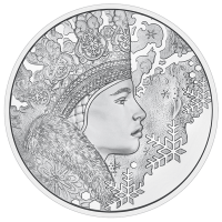 Autriche 20 euros Pièce d'argent 2023 – SECRETS DE NEIGE