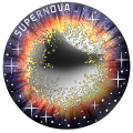 Autriche 20 euros Pièce d'argent 2024 – L'univers inexploré – Supernova