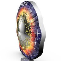 Autriche 20 euros Pièce d'argent 2024 – L'univers inexploré – Supernova