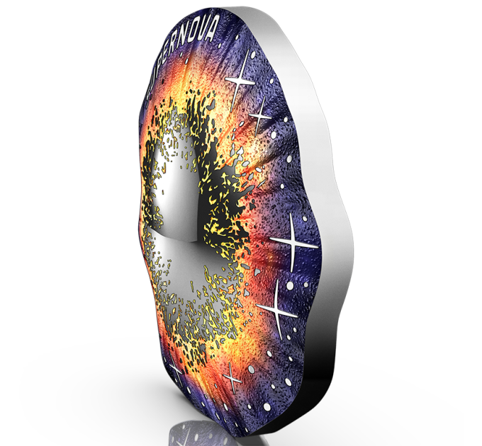 Autriche 20 euros Pièce d'argent 2024 – L'univers inexploré – Supernova