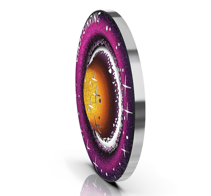Autriche 20 euros Pièce d'argent 2025 – L'univers inexploré – Bague Einstein