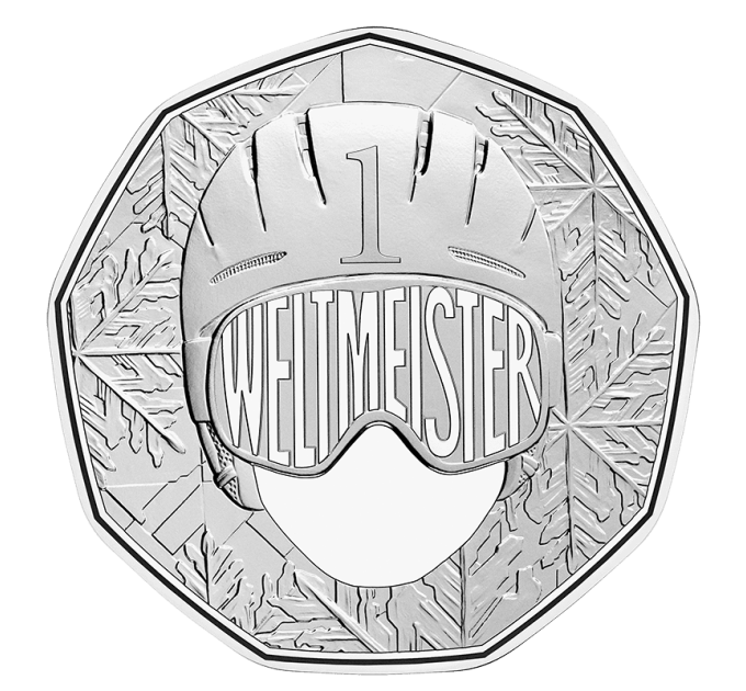 Autriche 5 euros Pièce d'argent 2024 - Champion du monde