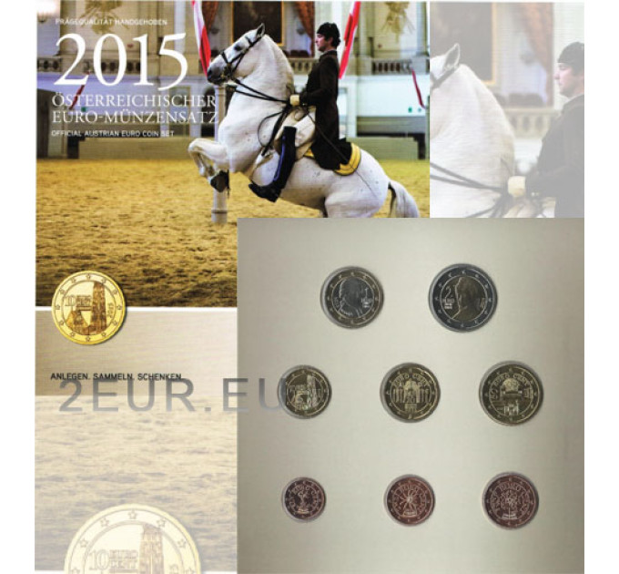 Autriche Série euro BU 2015