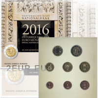 Autriche Série euro BU 2016