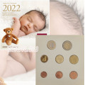 Autriche Série euro BU 2022 - ENSEMBLES DE MONNAIES POUR BÉBÉ
