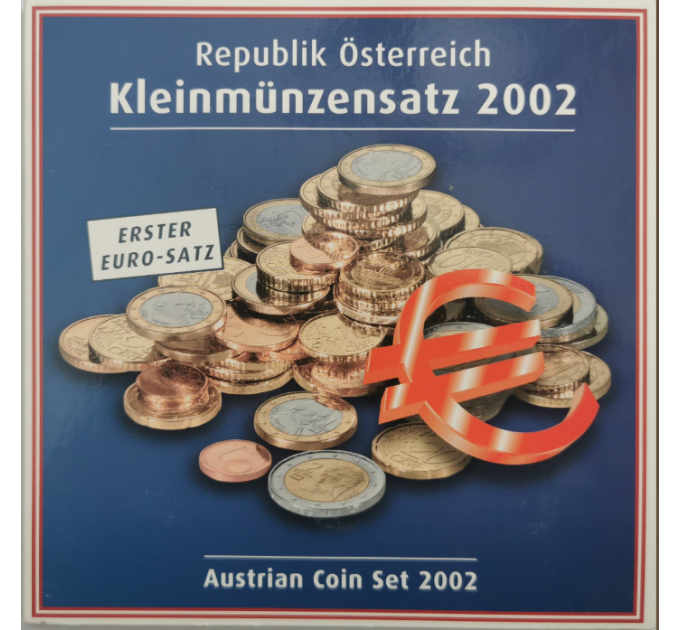 Autriche Série euro BU 2002