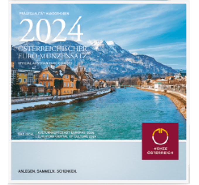 Autriche Série euro BU 2024 - Bad Ischl – la capitale culturelle de l’Europe