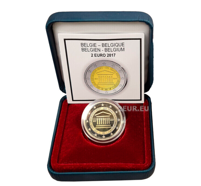 Belgique 2 euros proof 2017 - 200 ans de l'Université de Gand