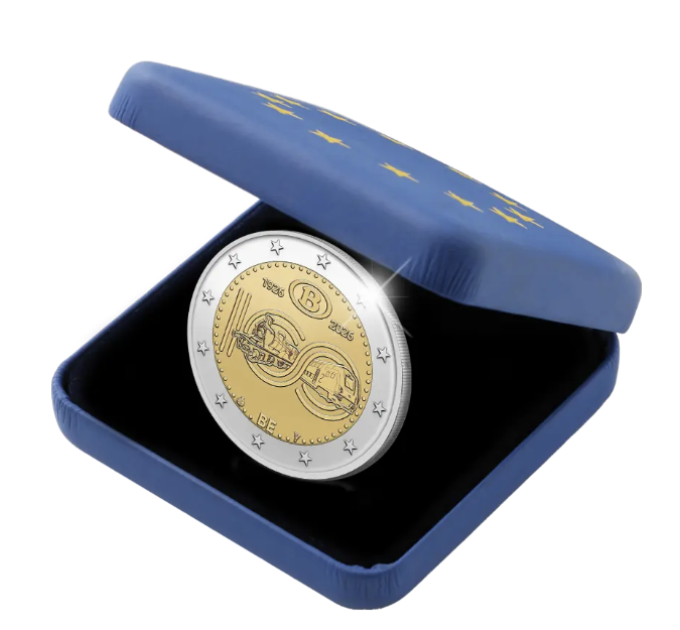 Belgique 2 euros proof 2026 - 100 ans de NMBS