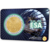 Belgique 2,5 euro BU 2025 - 50 ans de l'Agence spatiale européenne - FR