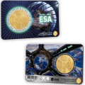 Belgique 2,5 euro BU 2025 - 50 ans de l'Agence spatiale européenne - NL + FR